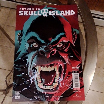 Return to Skull Island #1C Netflix (Titan 2025) Simon Furman / Christopher Jones