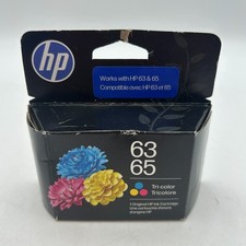 HP 63/65 Tri-Color Ink Cartridge - New In Box