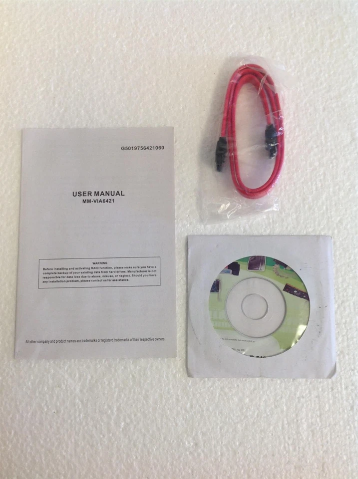 NEW I/O Crest SY-VIA6421-3S1P PCI Serial ATA And Ultra ATA Controller Card - Image 4 of 4