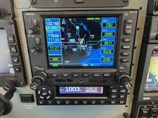 GARMIN AVIONICS GNS 530W WAAS GPS/NAV/COMM P/N 011-01064-40 TRAY BACKPLATE TAWS