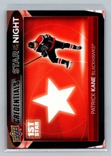 Patrick Kane 2021-22 Upper Deck Credentials #1S-6 Star of the Night: First Star