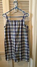 THE GAP PLAID SUNDRESS SIZE 10
