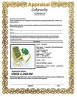GENUINE 1.88 Cts TSAVORITE SOLITAIRE RING 10k GOLD -Free Appraisal Service - NWT — photo 9