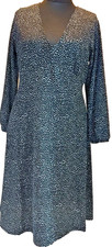 Marina Kineva Black Stretchy Dress Size 18
