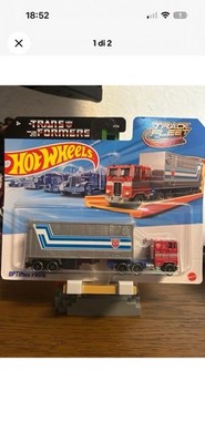 Hot Wheels Transformers Optimus Prime Track Fleet 1:64 HYT56