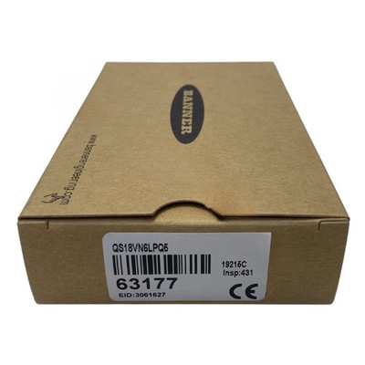 1PCS New Banner Engineering QS18VN6LPQ5 Photoelectric Sensor 