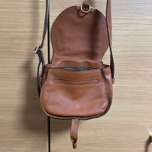 Chloe kleine Satteltasche hellbraun 19×14cm authentisch Designer Luxus kultig Vintage - Bild 4 von 10