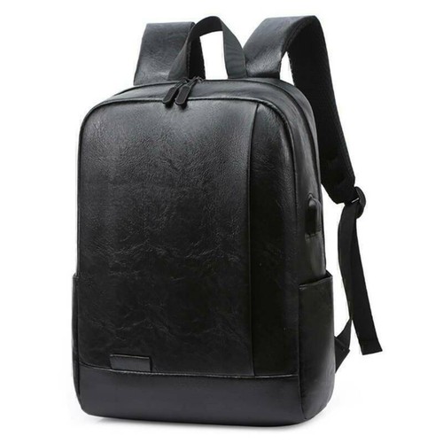 Herren Rucksack Kunstleder Laptop Backpack Reise Business Taschen Schulrucksack - Bild 4 von 13