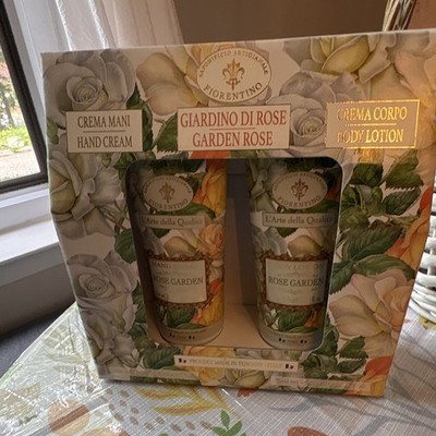 Saponificio Artigianale Fiorentino Rose Garden Hand Cream & Body Lotion 16.8oz