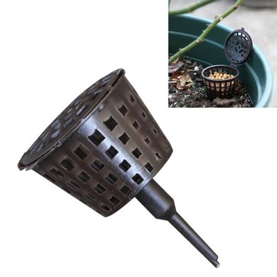 10 Stück Bonsai Düngerboxen mit Deckel für Bodendüngung, 4 x 3 cm