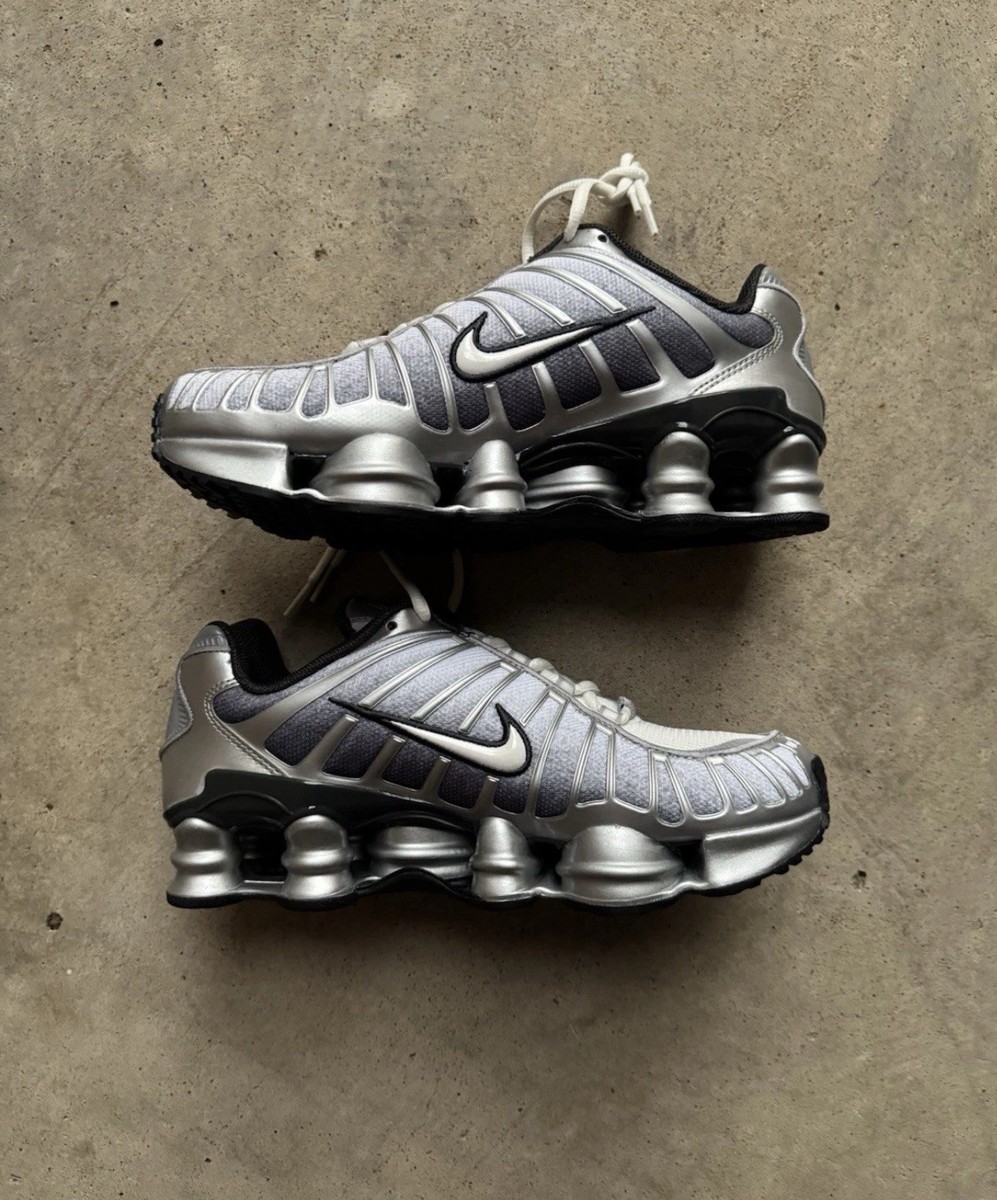 Nike Shox TL - Metallic Silver - BRAND NEW - SHIPS SAME DAY - MEN