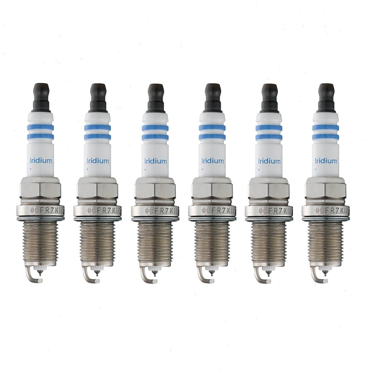 6 pc Bosch Double Iridium Spark Plugs for 2006-2008 Lexus RX400h 3.3L V6 mj