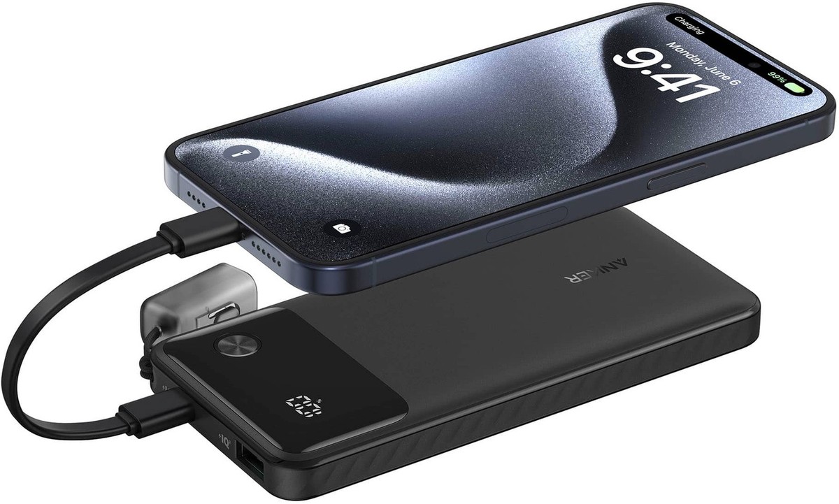 【最安値】Anker Power Bank 10000mAh USB-Cブラック Anker アンカー モバイルバッテリー 大容量 小型 Power Bank