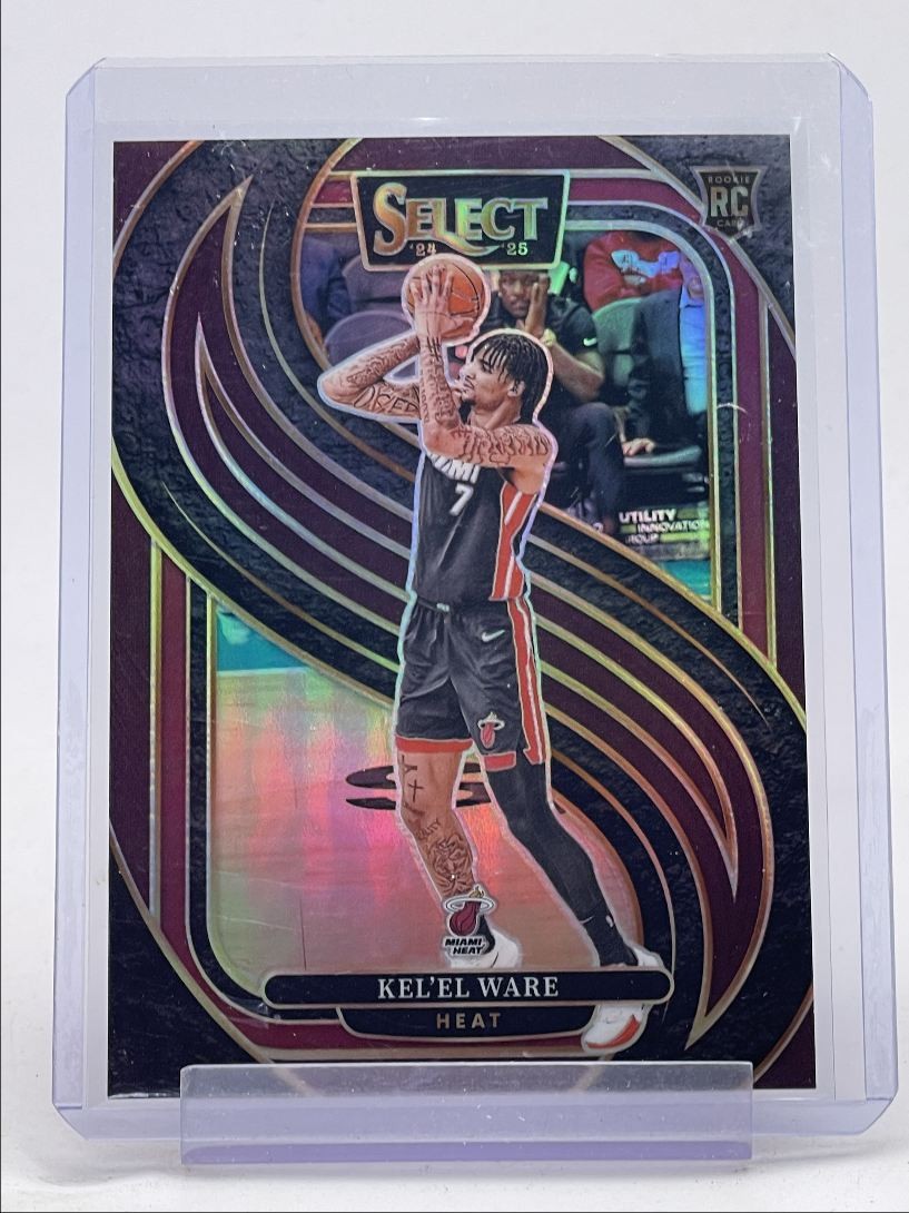 KEL'EL WARE 2024-25 SELECT PREMIER LEVEL ROOKIE MAROON PRIZM RC /175 Q5540