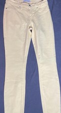 Henry & Belle Citron Yellow Skinny Jeans Women’s 28 Made In USA Stretch