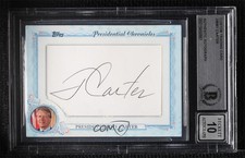 BAS Authenticated Jimmy Carter BGS Authentic Auto ow6