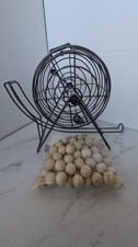Deluxe Bingo Cage and Wooden Balls