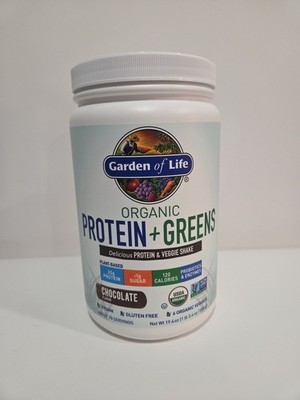 Exp. 03/2027 Garden of Life Vegan Protein Powder and Greens Chocolate