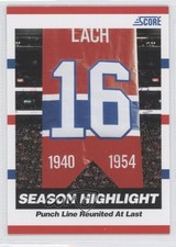 2010-11 Score Season Highlight Elmer Lach Punch Line Reunited At Last #2 HOF 9fm