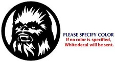Chewbacca Game Movie Graphic Die Cut decal sticker Car Truck Boat Window 6"