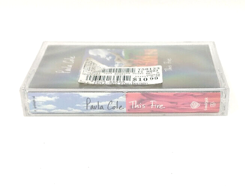 RARE Paula Cole - This Fire Cassette Tape 1996 US 1st Press SEALED w/ Price NEW! - Picture 2 of 3