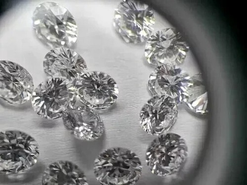 101 Stck. lose im Labor gezüchtete CVD-Diamanten 3,00 mm runde D-Farbe, WENN KLARHEIT zertifiziert - Bild 5 von 7