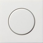 Gira Bouton Rotatif Symbole Variateur Blanc Brillant Surface 0650112