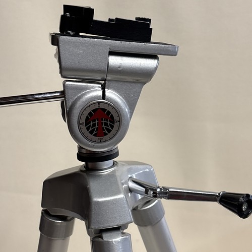 Vintage Retro PHOTO Camera Aluminum Tripod Topman PH-3B Maid in Japan 20" - 61" - Picture 6 of 7