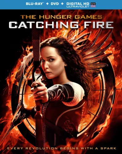 The Hunger Games: Catching Fire (Blu-ray/DVD/Digital, 2014, 2-Disc Set) NEW