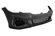 For BMW 19-21 PRE-LCI G20 3 Series, M340i Style Front Bumper With 4PDC & Lip
