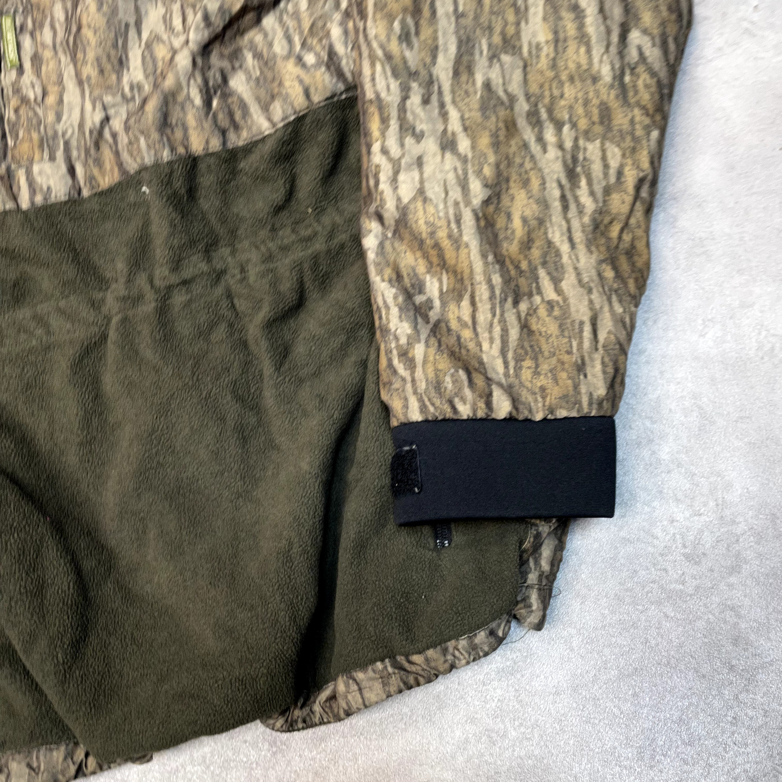 Drake Waterfowl System Magnattach Jacket Mens XL Half Zip Camo Hiking Coat Green image 5