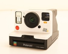 Polaroid Instant Camera One Step 2 I-Type White Pre-owned Tested Works