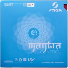 STIGA Table Tennis Rubber Inverted Soft Mantra Control Red Medium 1712180520