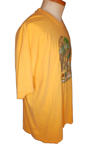 Relax Enjoy Life Cayman Islands Comfort Colors Mens 2XL Boxy T-Shirt Citrus NWT - Picture 2 of 7