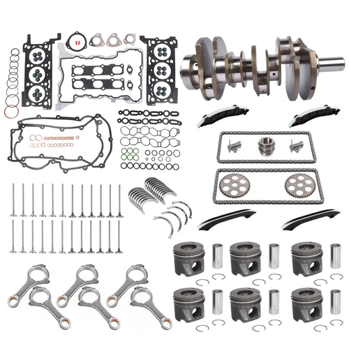 Diesel Engine Rebuild Kit & Crankshaft Rods Timing For CHRYSLER 300 300C 3.0T