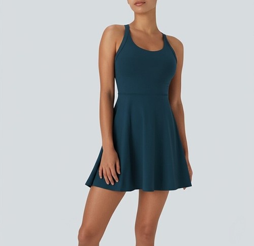 Halara Women's Backless Twisted Active Dress - Picture 42 of 126
