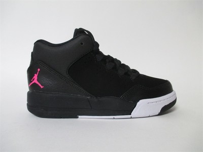 pink and white jordan flights