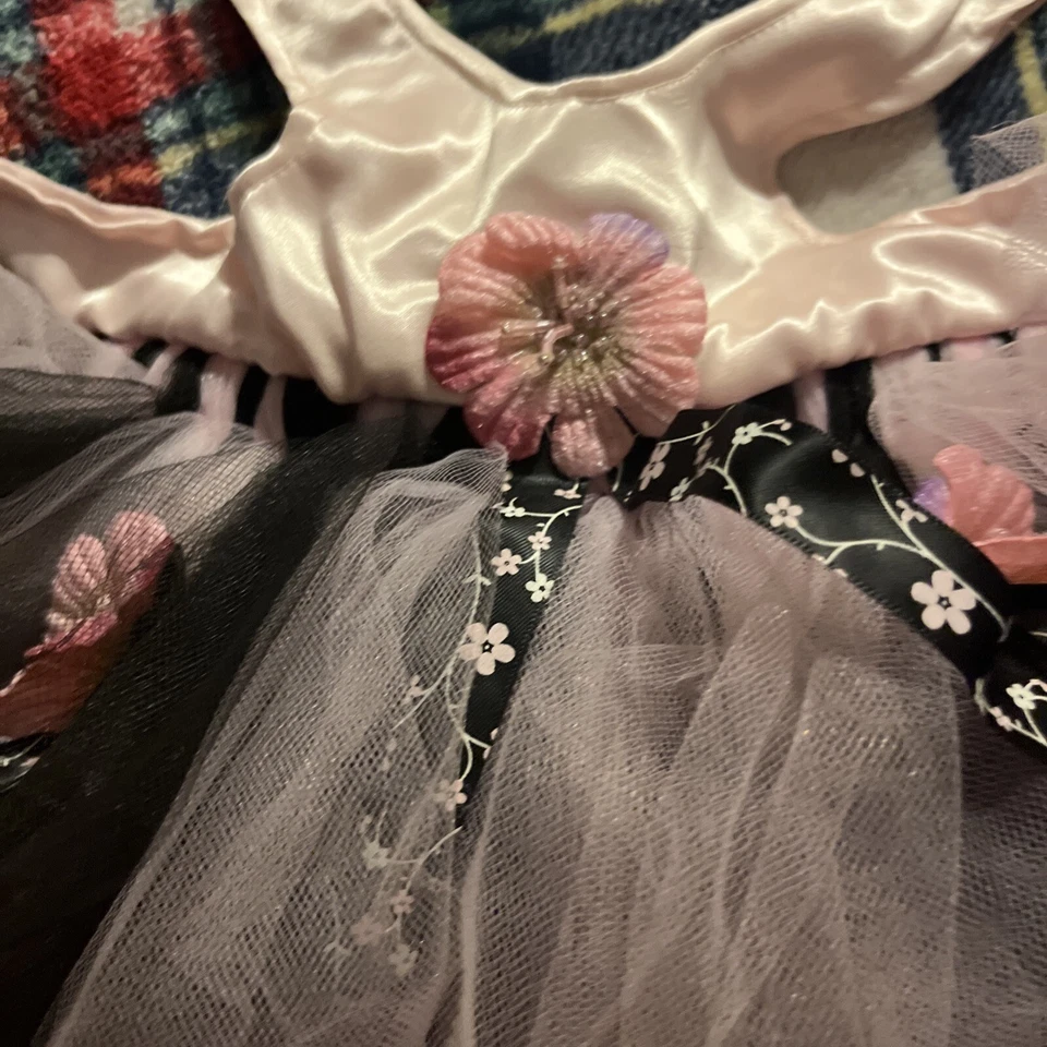 Dog Cat Pet Tutu Dress Small Or Medium Hand Made Pink - Image 2 of 4