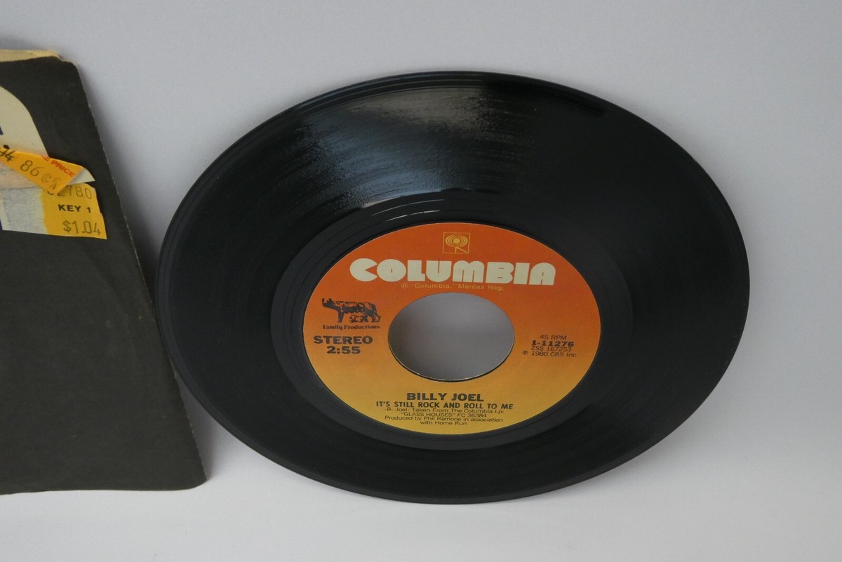 1980 CBS 1-11276 Billy Joel It's Still Rock and Roll to Me 45rpm