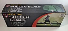 Club Champ Sports Set of Two Soccer Goals No Carrying Bag