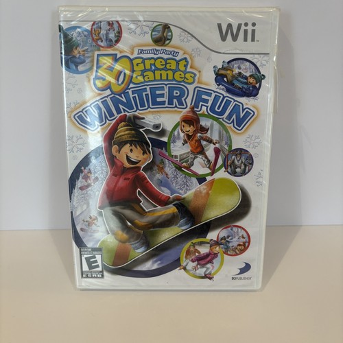 30 Great Games: Winter Fun Wii SEALED! Brand New!