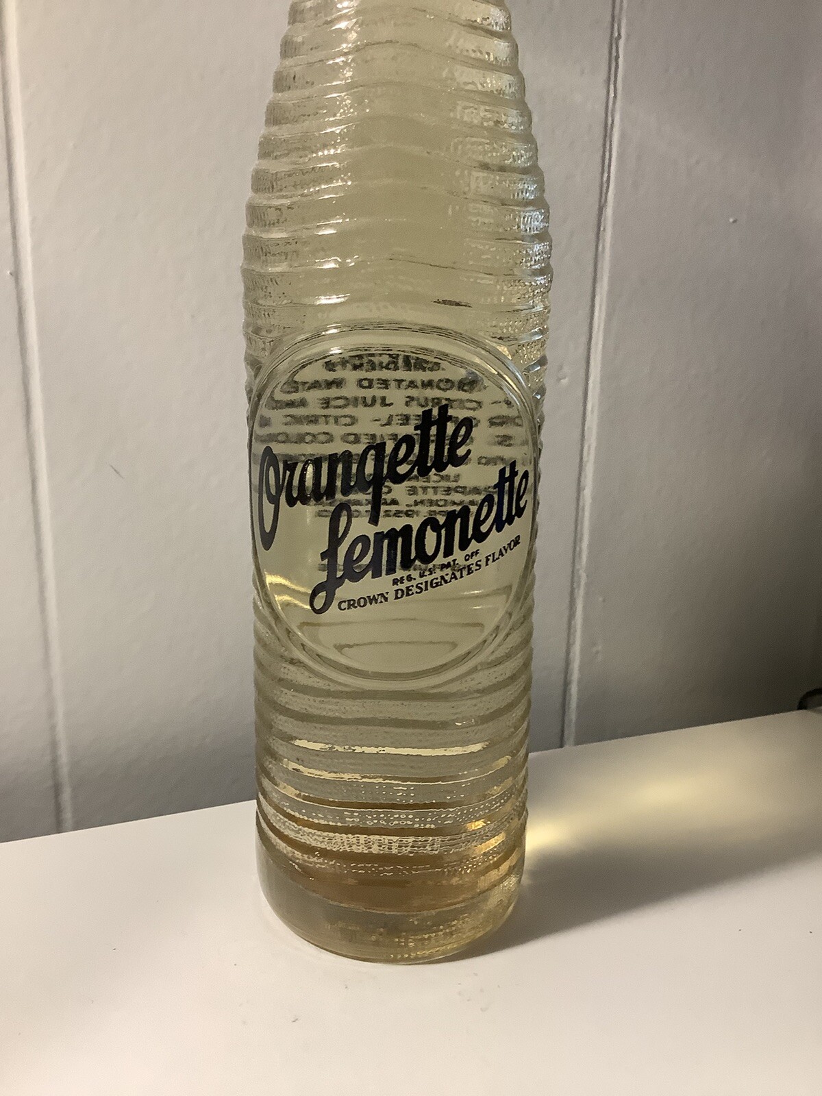ORANGETTE LEMONETTE 10oz ACL Soda Bottle Grapette Co. Camden, AR 🥤 | eBay