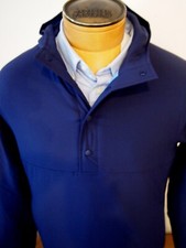 Peter Millar Crown Crafted Approach Insulated 1/2 Snap Hoodie NWT S 250 Navy