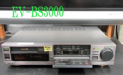 SONY EV-BS3000 Hi8 8mm Highest Grade VCR NTSC Perfect operation Excellent+++