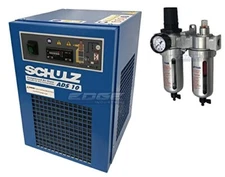 SCHULZ 10 CFM REFRIGERATED COMPRESSED AIR DRYER 115V, FOR 2&3HP COMPRESSORS MAX