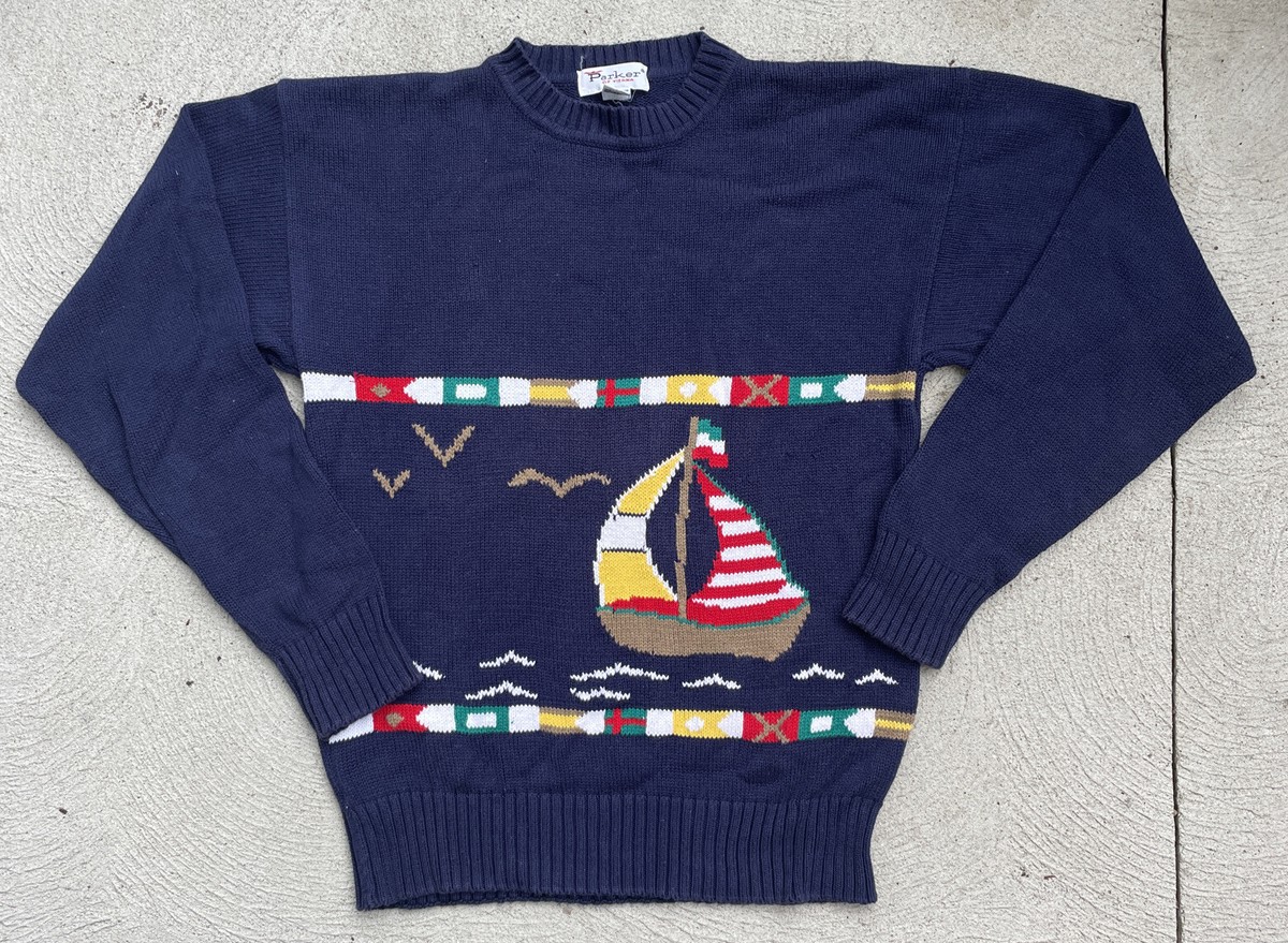 【BoTT】Century Sweater navy NantucketLoomsNavyBoatneckSwea