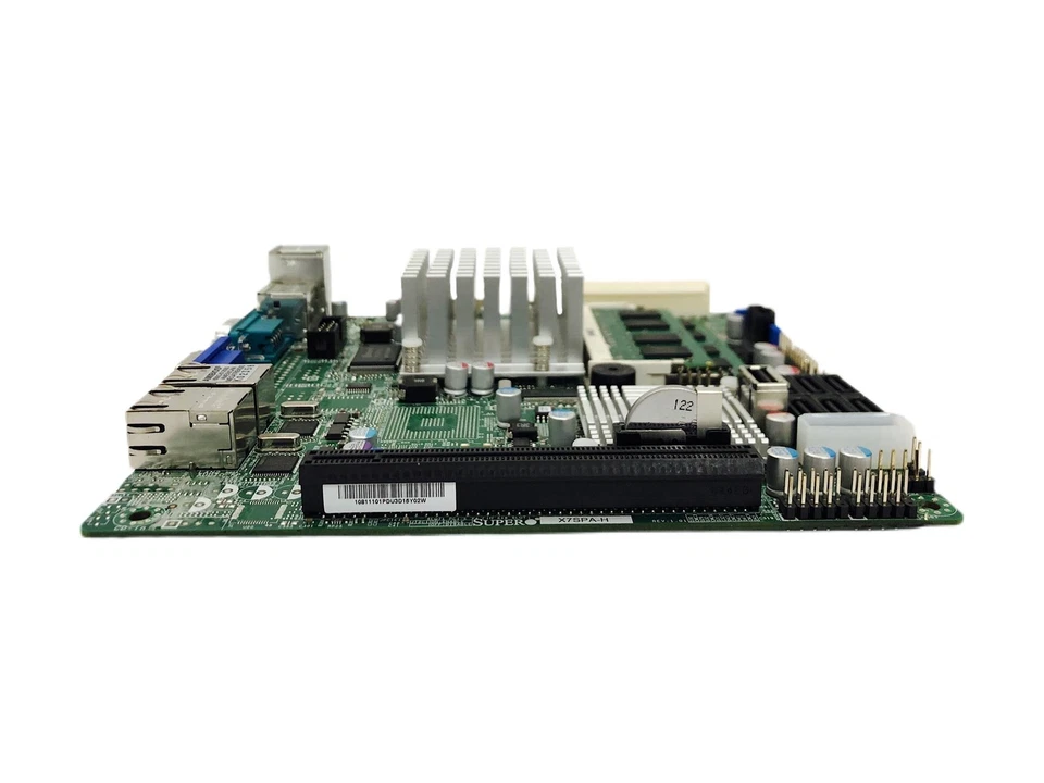 Материнская плата сервера Supermicro X7SPA-H BGA 559 Mini Plex с 1 x D510 2 x 1 ГБ памяти - Изображение 3 из 4