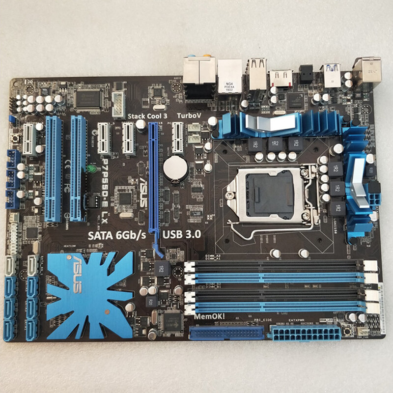 少々難あり　i7 870 メモリ付き　ASUS　P7P55D　LGA1156 P7P55D ASUS Socket LGA 1156 Intel P55 Express Chipset Core