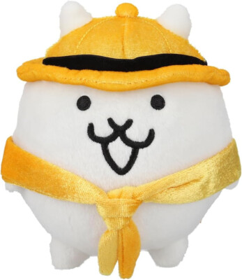 The Battle Cats Nyanko Daisensou Plush S Nyanko Troop 16cm 6.3'' Ponos Japan New