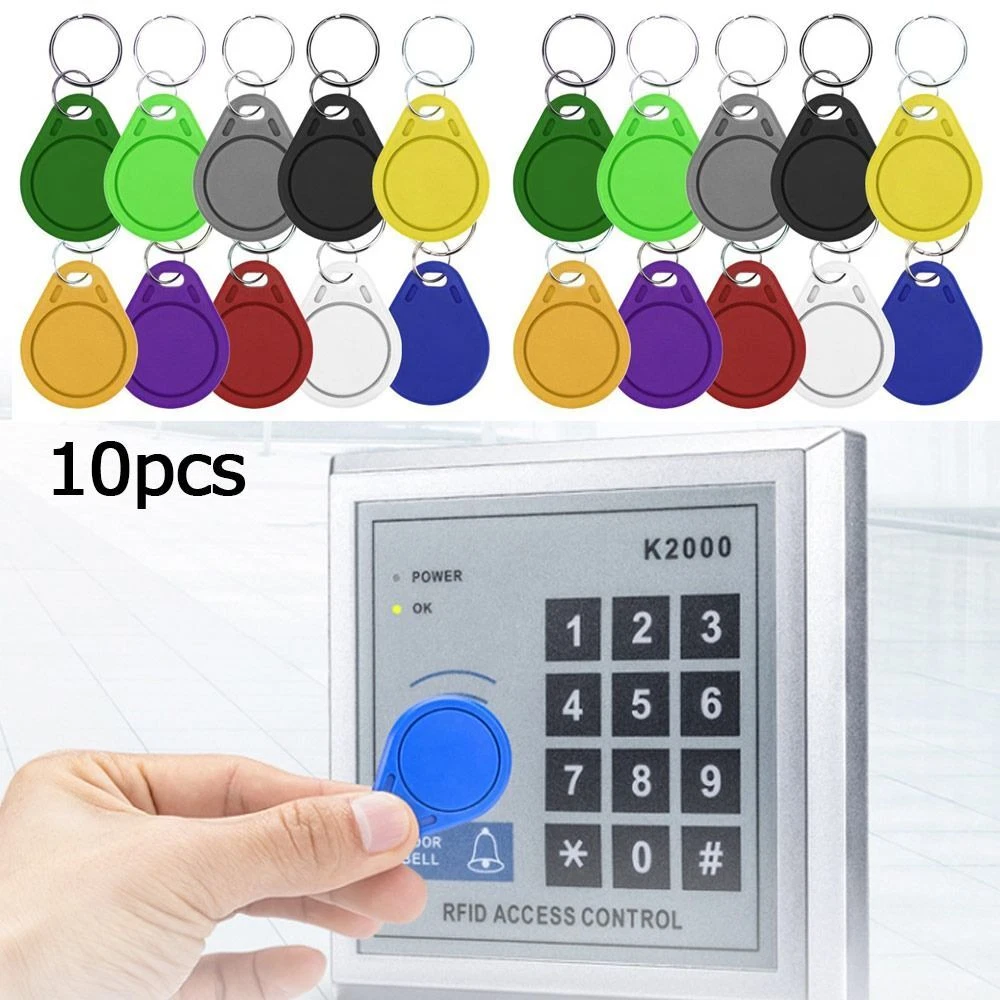 Rewritable Keyfobs 13.56MHz RFID Key Card Clone Card Access